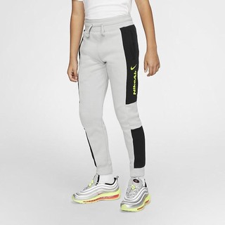 Pantaloni Nike Air Baieti Gri Deschis Negrii | TDER-91670